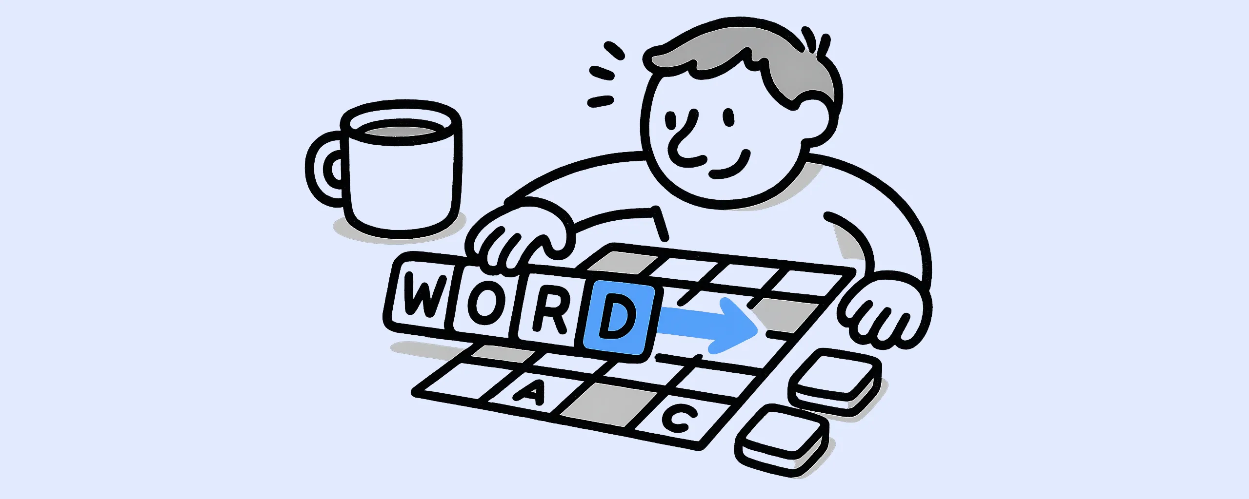 Introducing Slideword: Five Words, One Slide at a Time