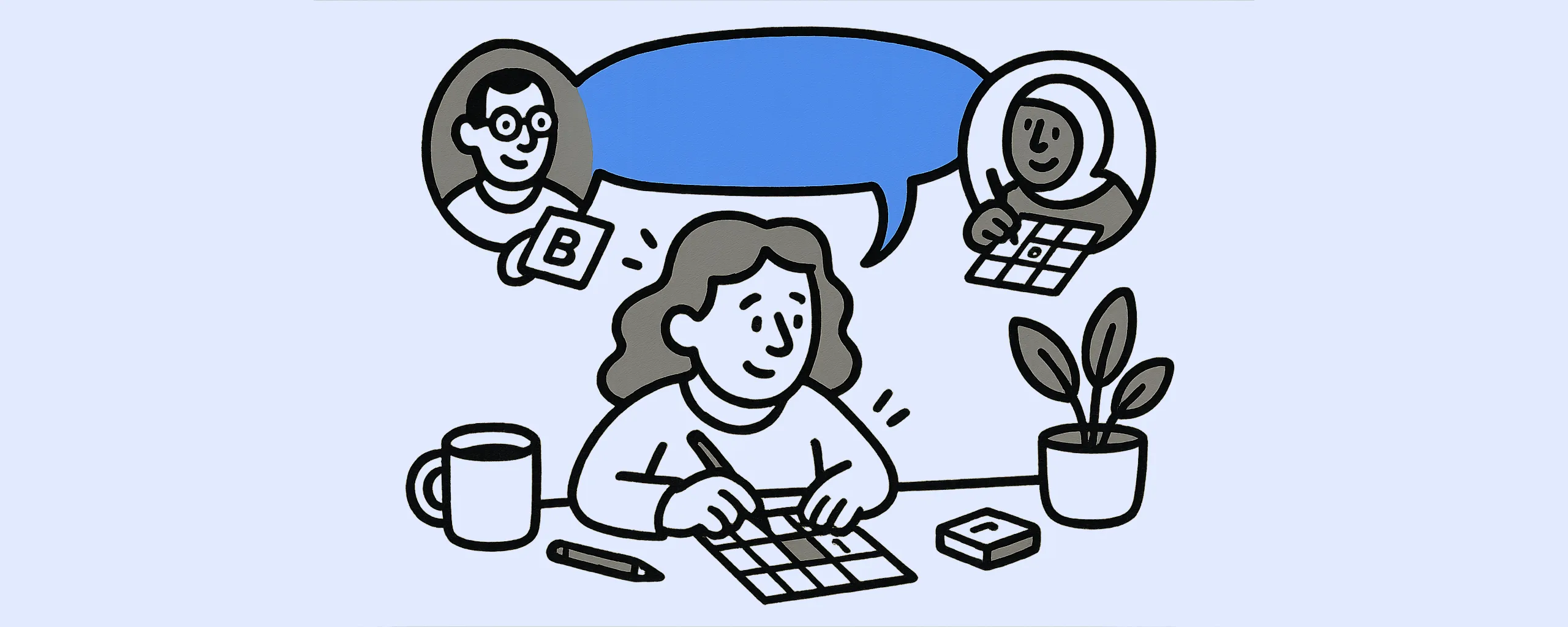 The Surprising Social Life of a Solo Puzzle